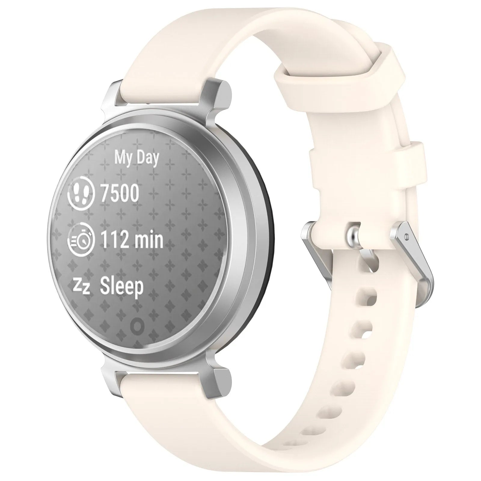 Pebble Round 2 - 14mm Klassisches Silikonarmband (Polarstern)