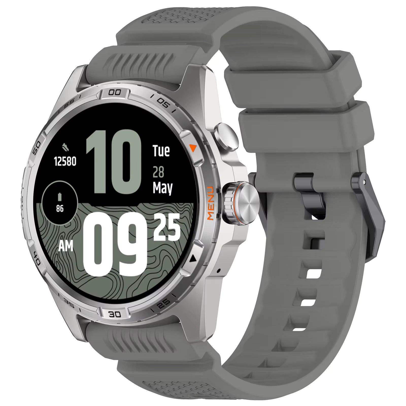 TicWatch Pro 5 Enduro Silikonarmband (Grau)