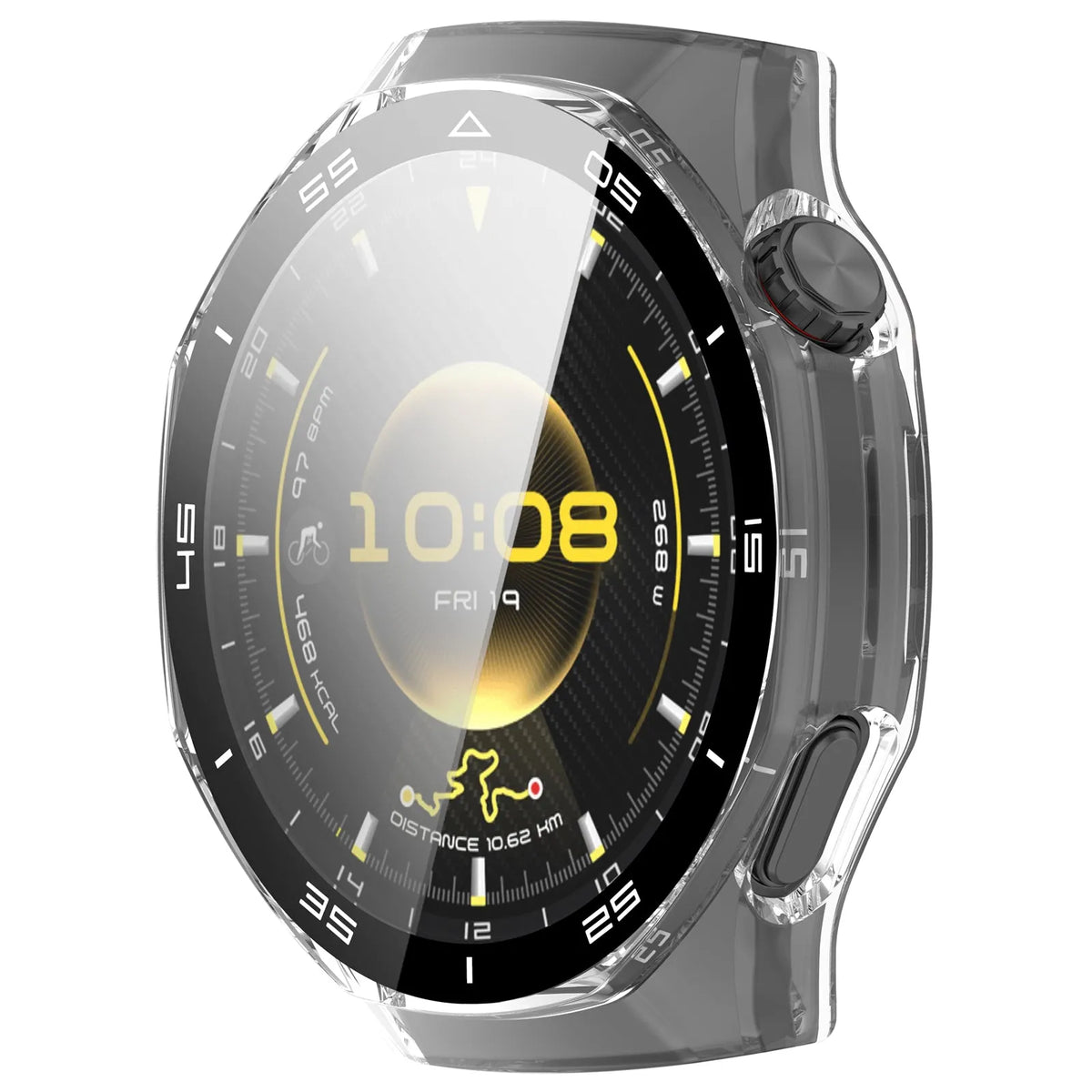 Huawei Watch GT 6 Pro Hard Case mit Glas (Transparent)