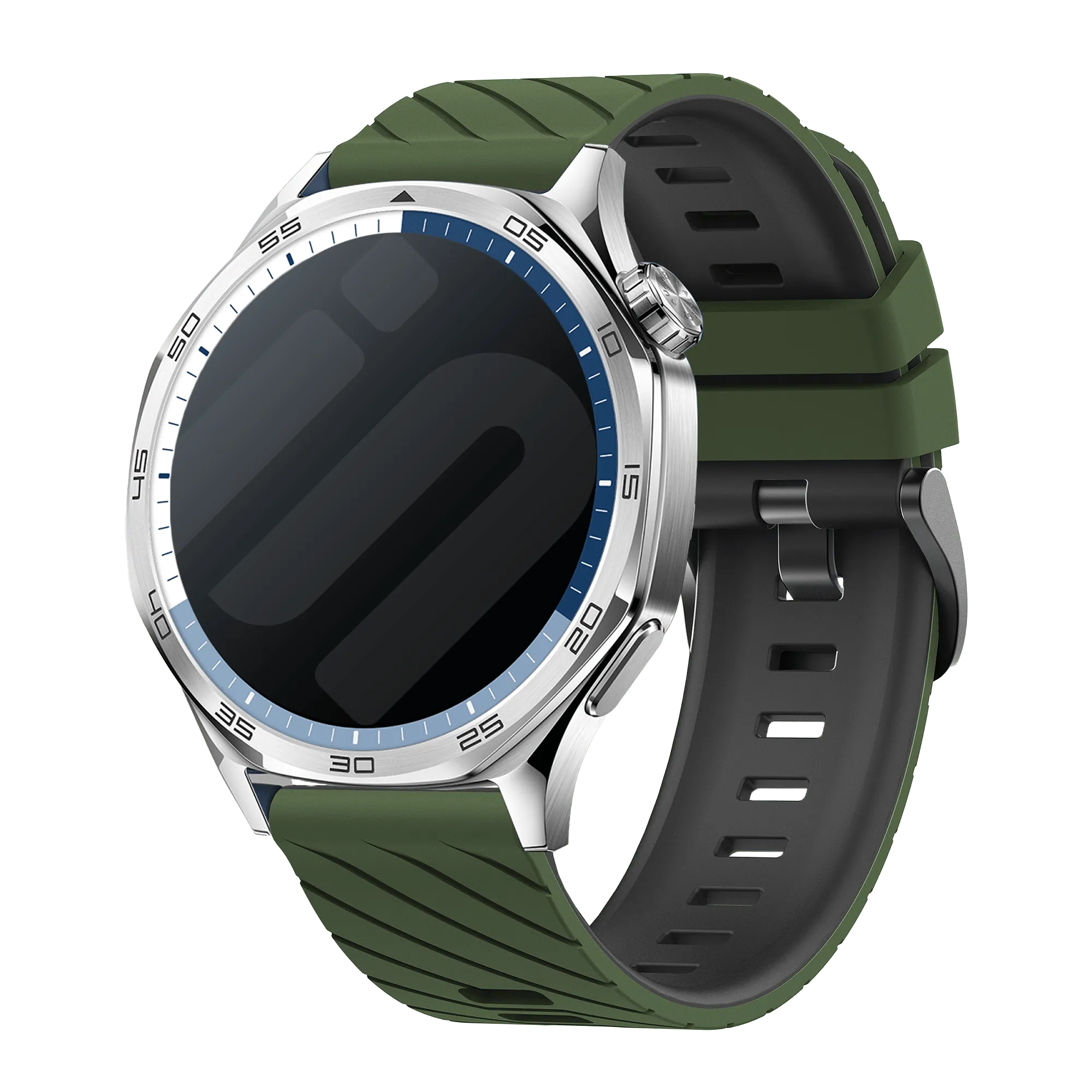 Huawei Watch GT 5 - 46mm Twill Sport Strap (Green/Black)