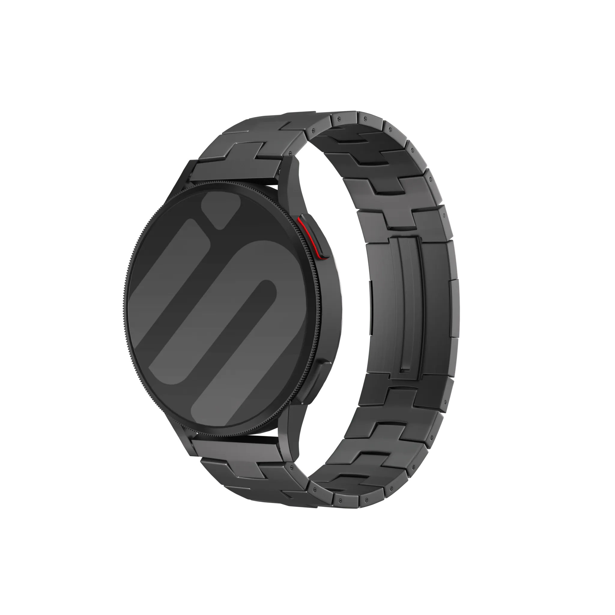 Huawei Watch GT 5 - 46mm Titanium Grain Strap (Flat Closure) (Graphite)