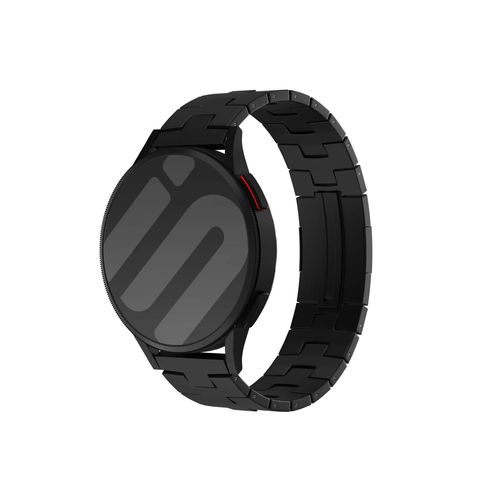 Huawei Watch 5 - 46mm Titanium Grain Strap (Flat Buckle) (Black)
