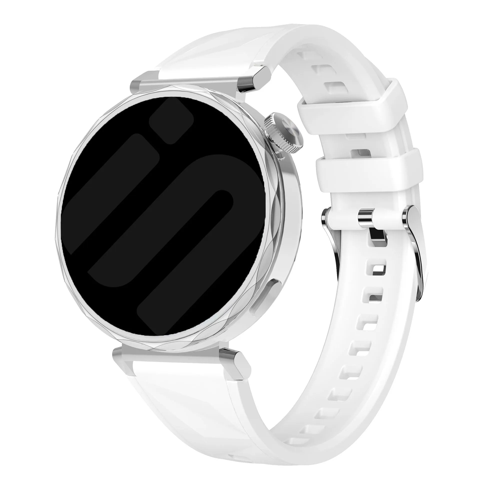 OnePlus Watch 3 - 43mm Premium Silikonarmband (Weiß)