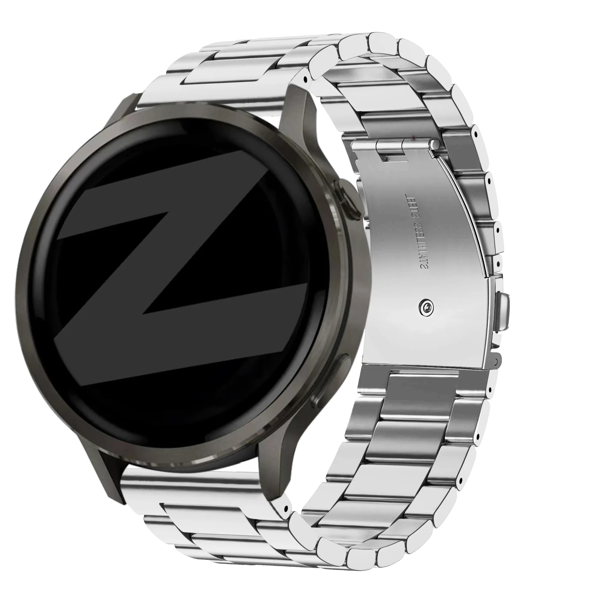 Bandz Garmin D2 Air X15 Stahlarmband 'Classic' (Silber)