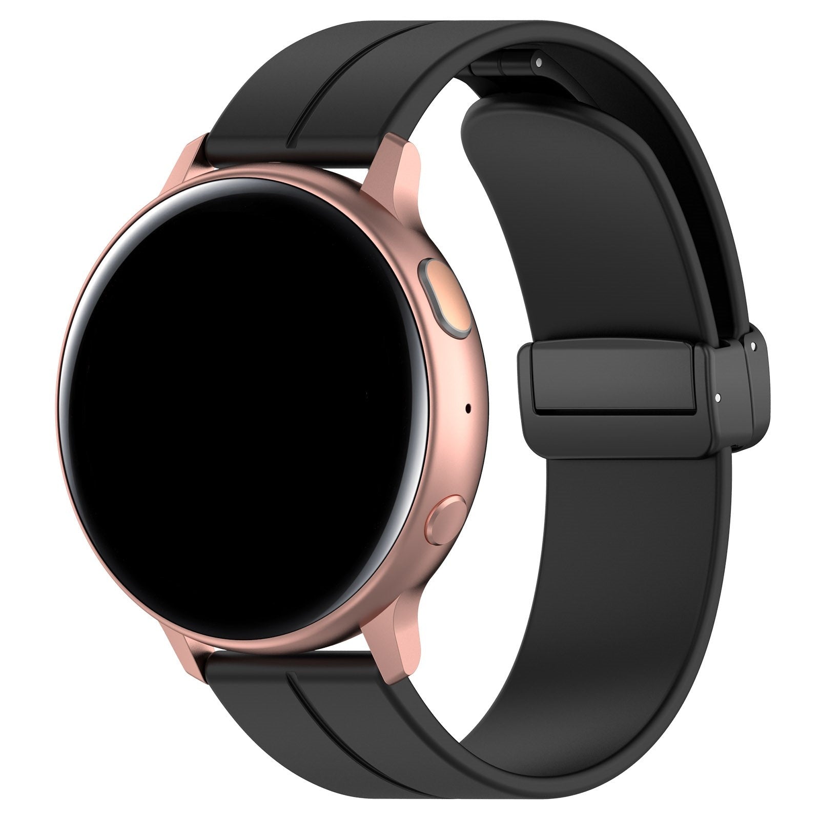 Amazfit Active D-Buckle Silicone Strap (Black)