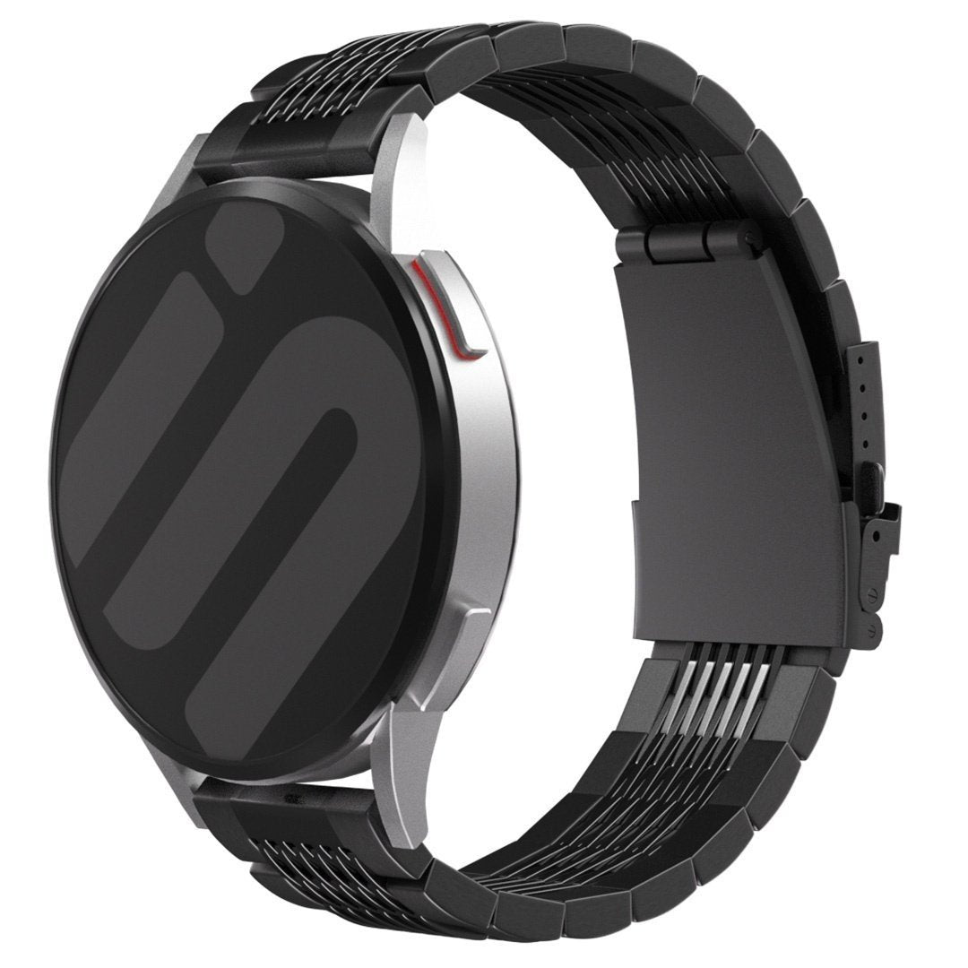 Huawei Watch Ultimate Luxus Stahlgliederband (Schwarz)