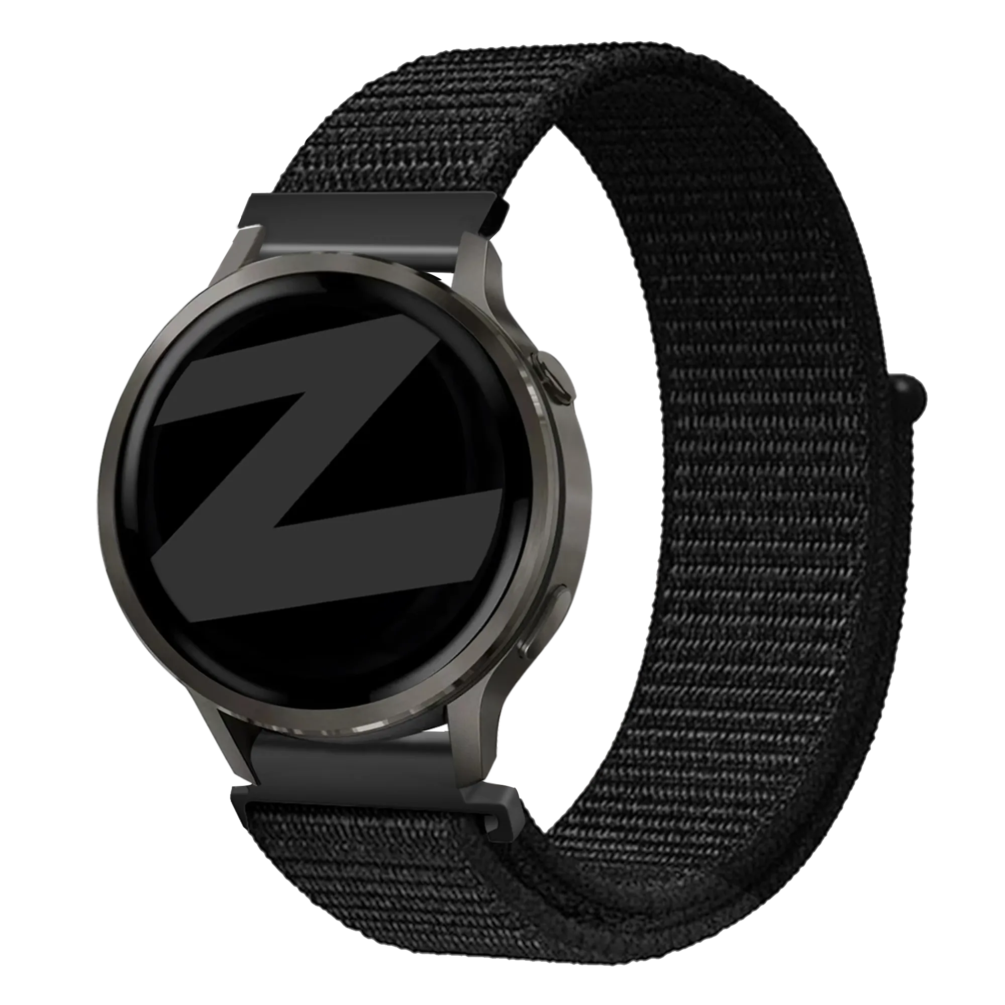 Bandz Garmin D2 Air X15 Nylon Loop Armband (Schwarz)