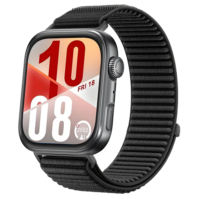 Huawei Watch Fit 3 Wave Nylonarmband (schwarz)