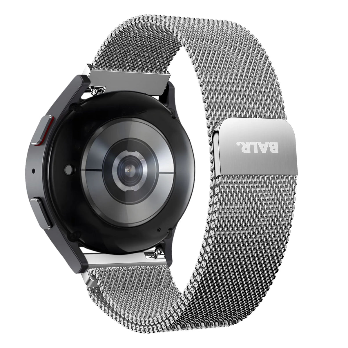 BALR Samsung Galaxy Watch 46mm Milanese Armband (Silber)
