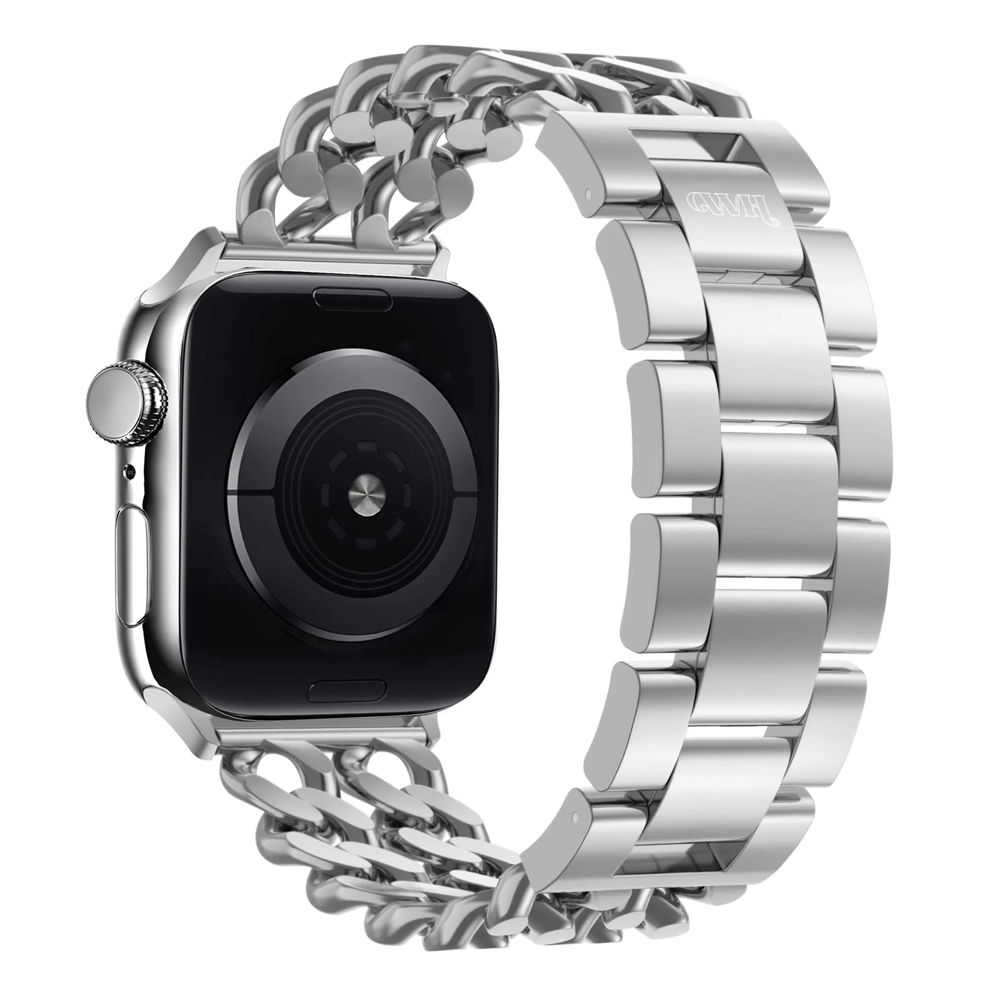 xoxo Wildhearts Apple Watch Steel Strap - Chain strap (Silver)