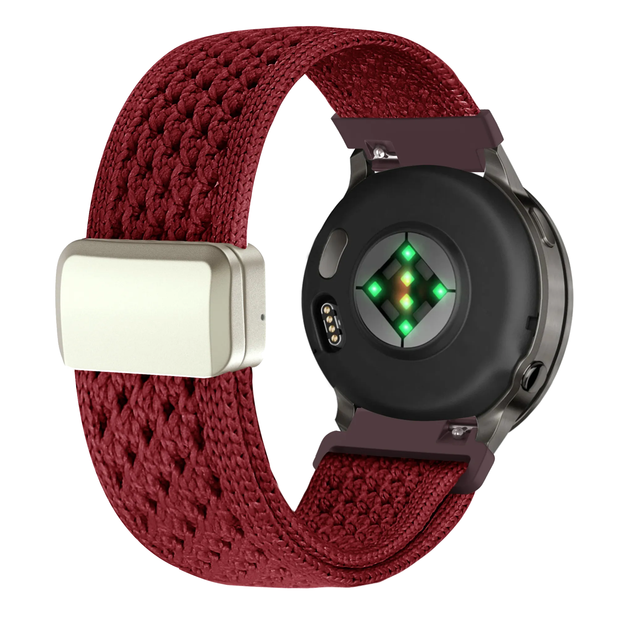Bandz Garmin Approach J1 Vintage Nylonarmband (Wrinrot)