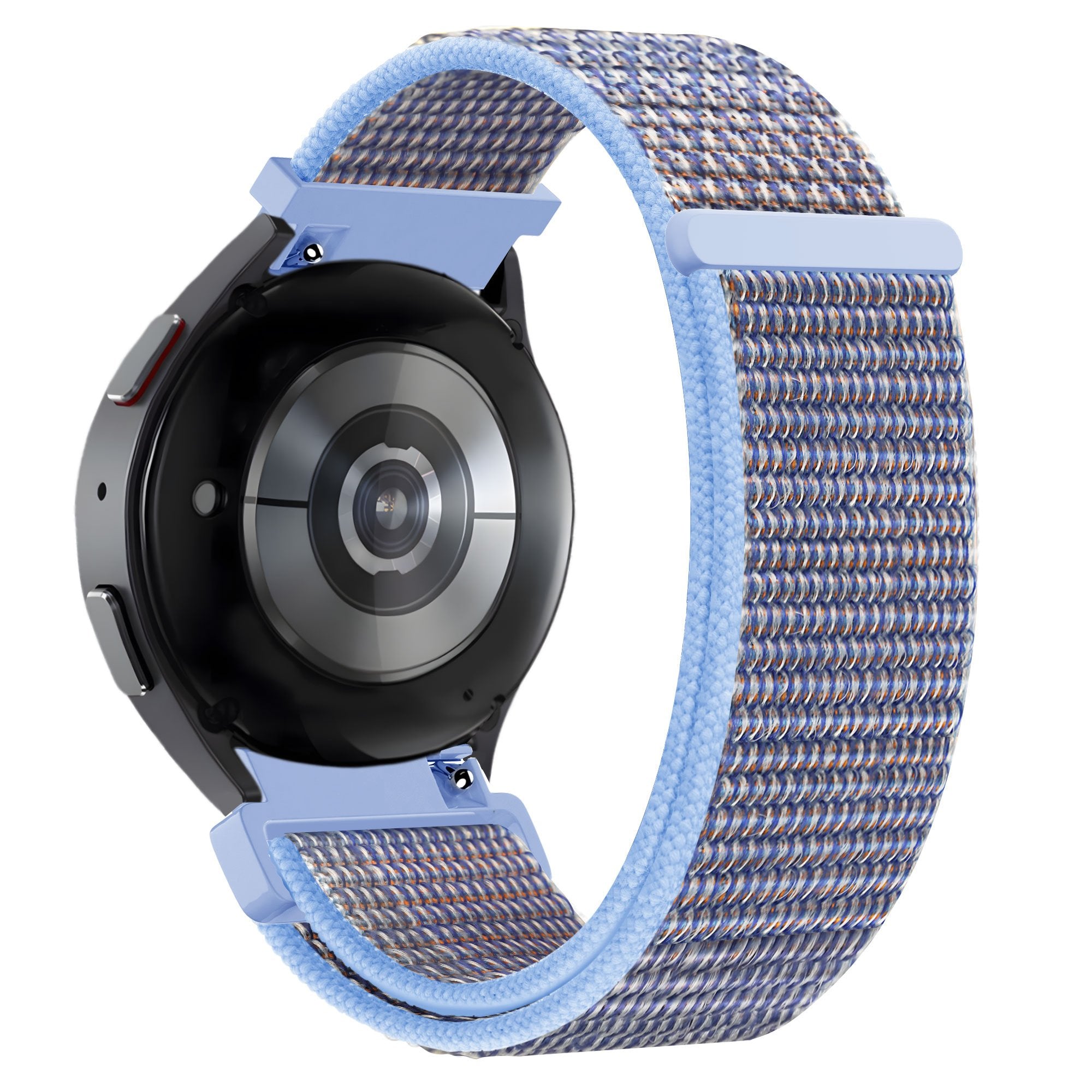 Bandz Garmin Vivoactive 3 Nylon Loop Armband (Azurblau)