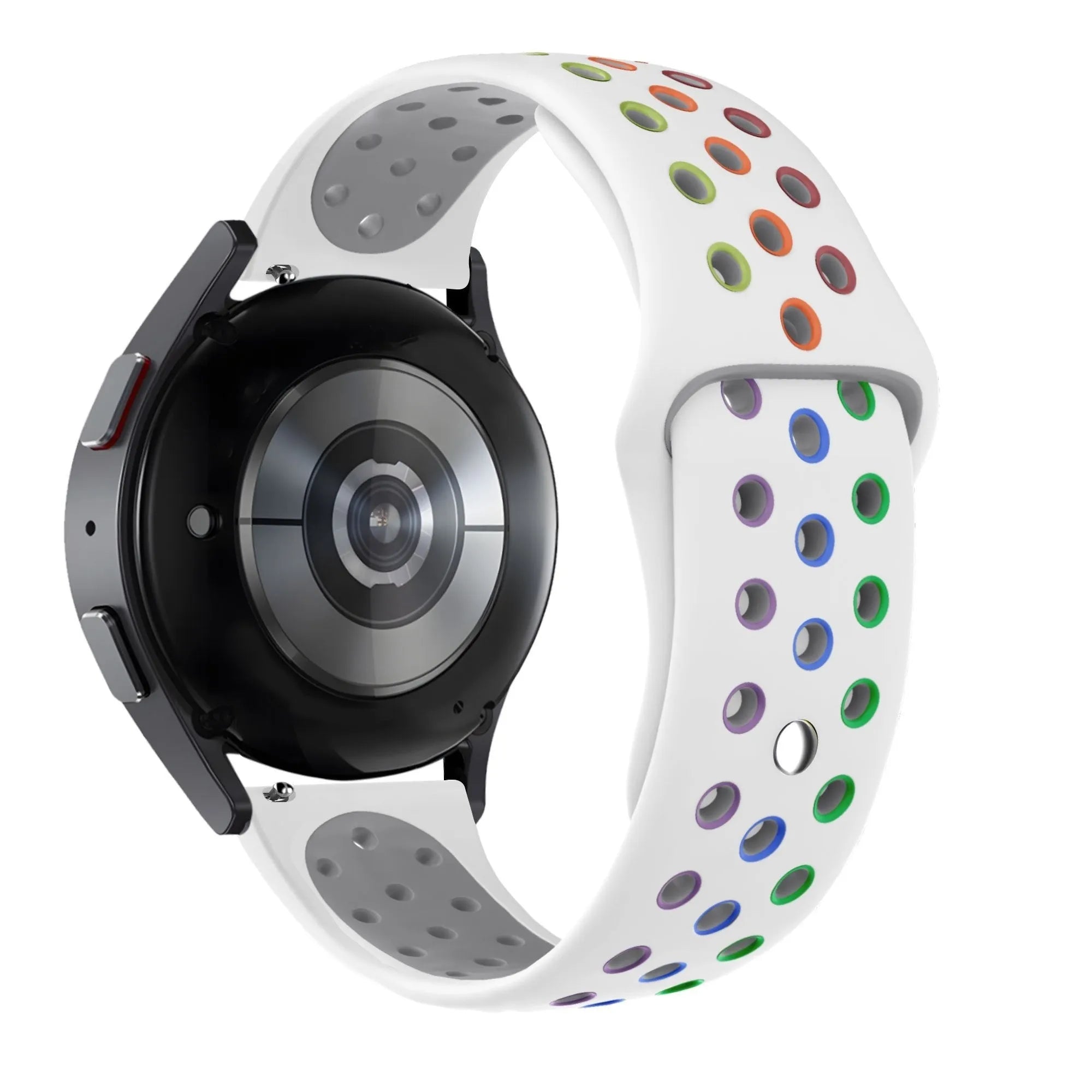 Bandz Coros Apex 2 Sportarmband 'Deluxe' (Weiß/Regenbogen)