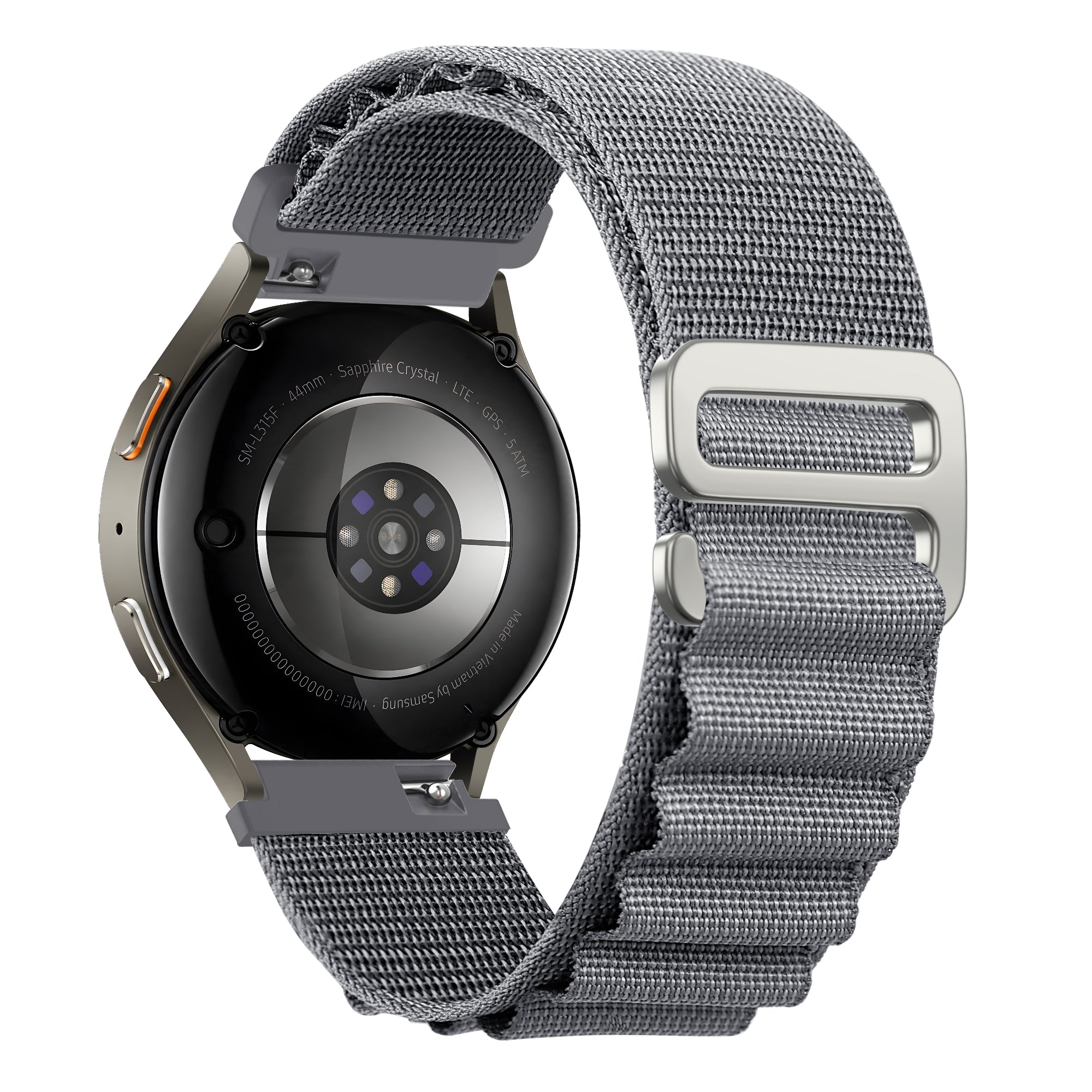 Bandz Xiaomi Watch 2 Alpine Nylonarmband (Grau)