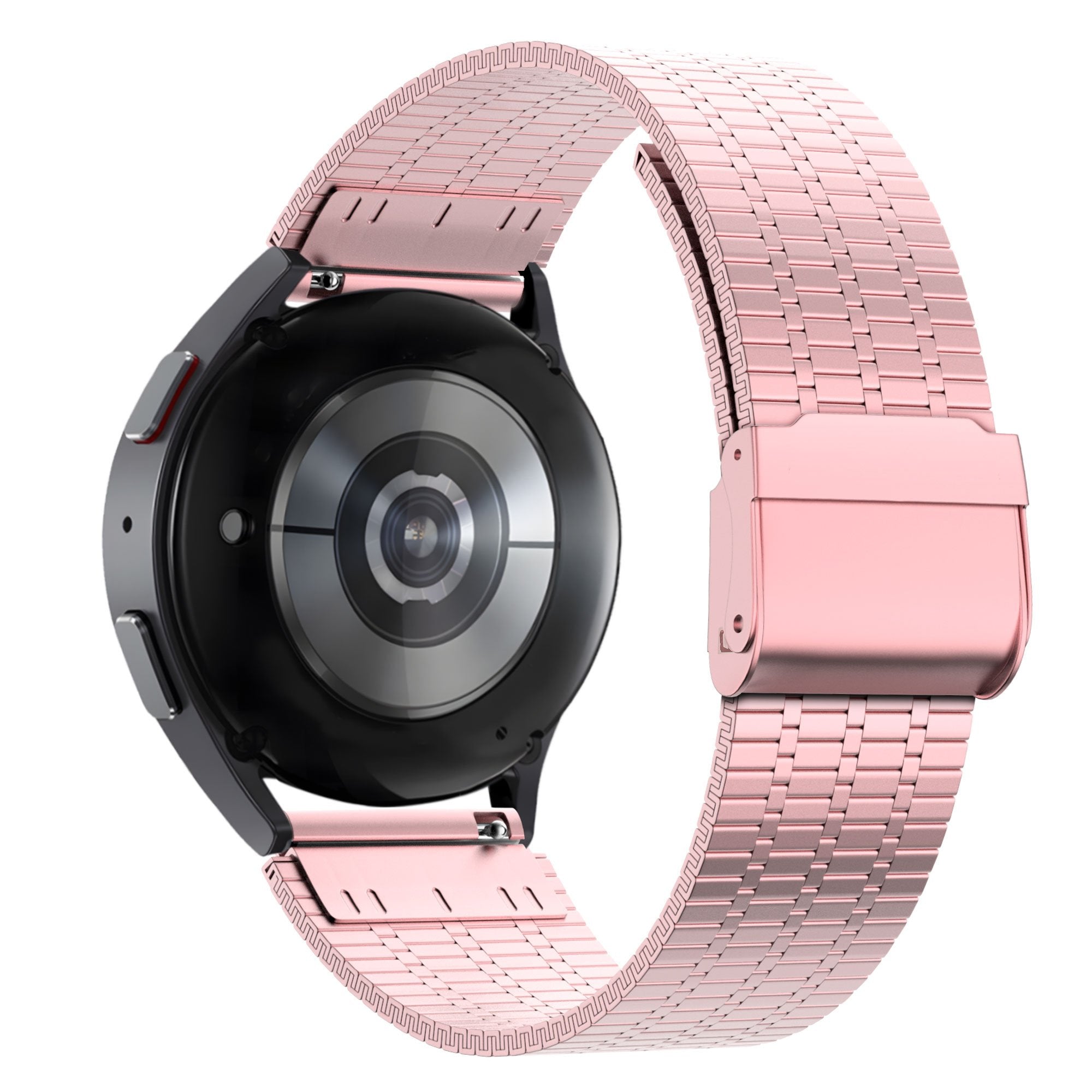 Bandz Garmin Venu 2 Plus Verstellbares Stahlarmband (Rosa)