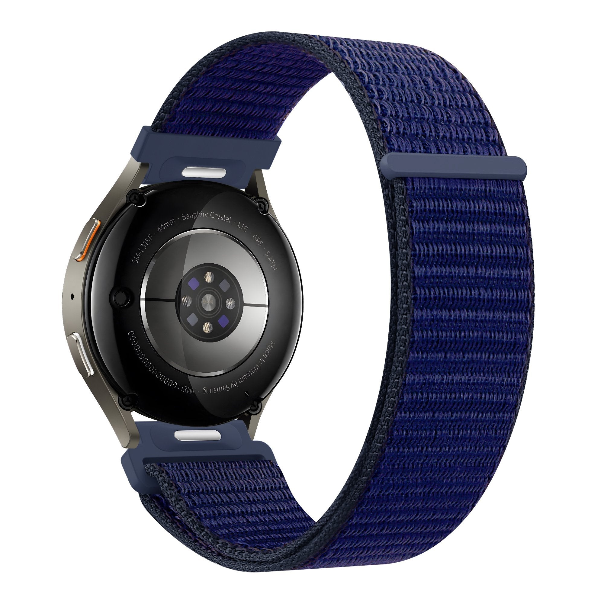 Bandz Huawei Watch GT 5 - 46mm Nylon Strap 'Easy Fit' (Blue)
