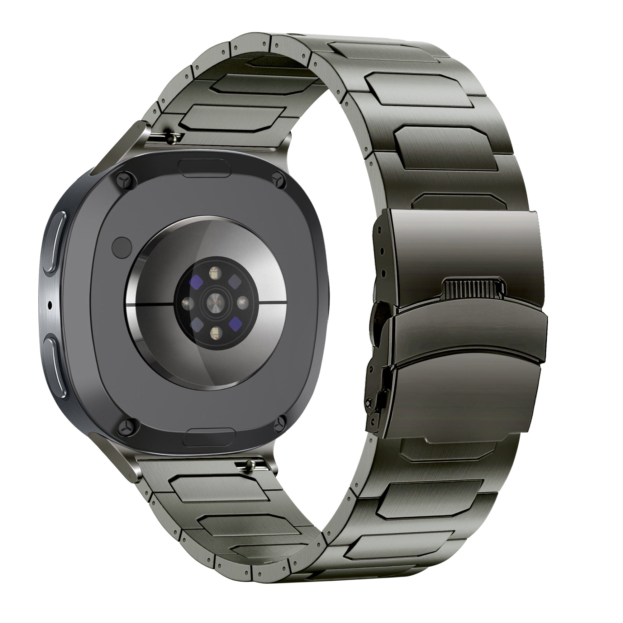 Bandz Samsung Galaxy Watch 8 - 44mm Titan-Armband 'Deluxe' (Graphite)