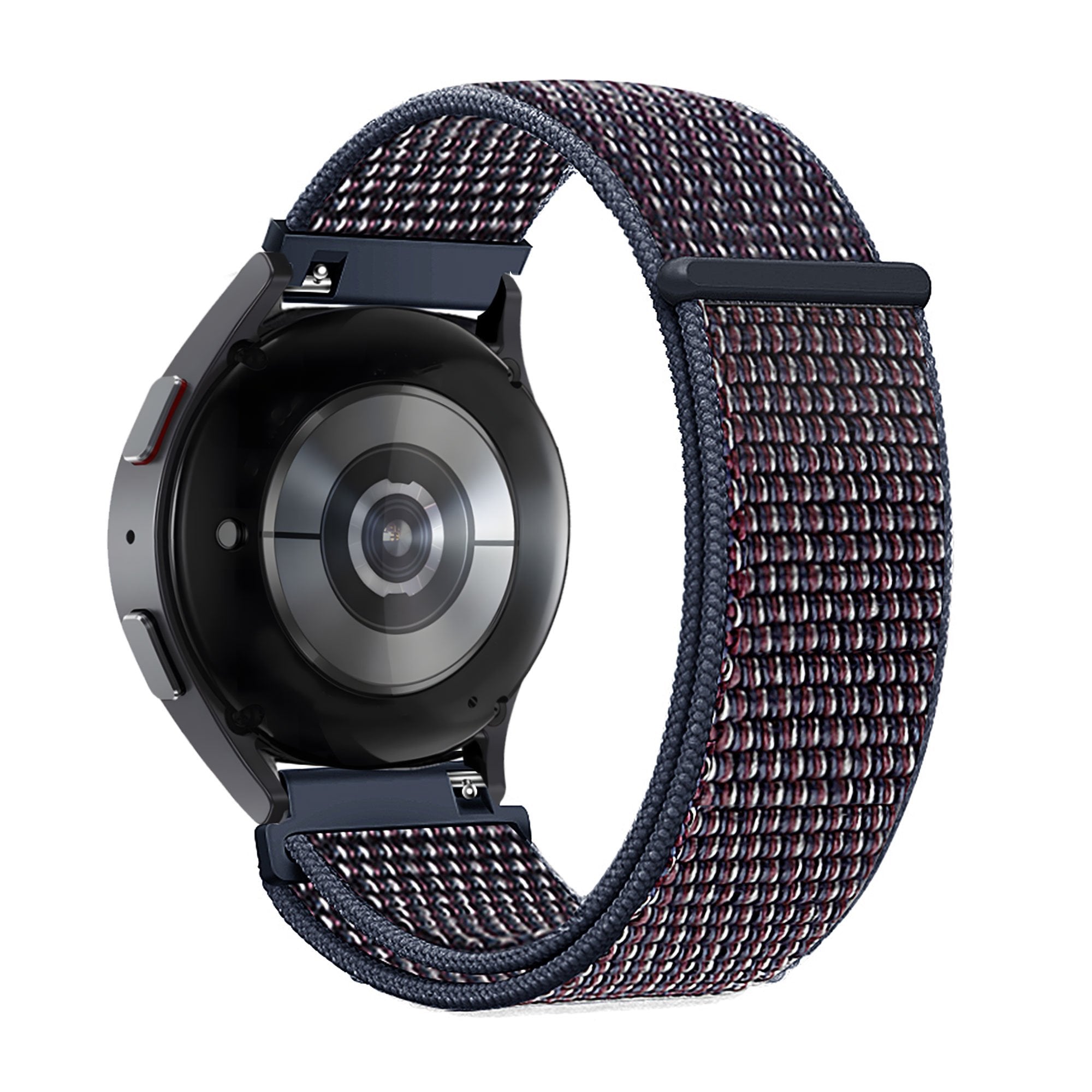 Bandz Garmin Vivoactive 3 Nylon Loop Armband (Indigo Blau)