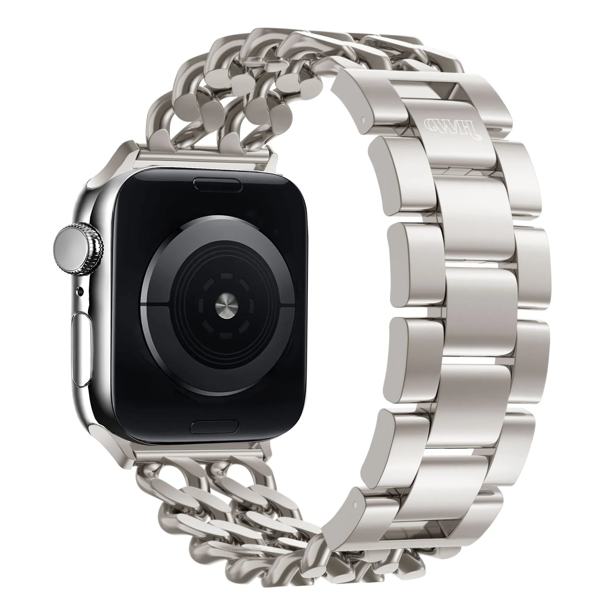 xoxo Wildhearts Apple Watch Stahlarmband - Ketten-Armband (Starlight) - 38/40/41/42mm