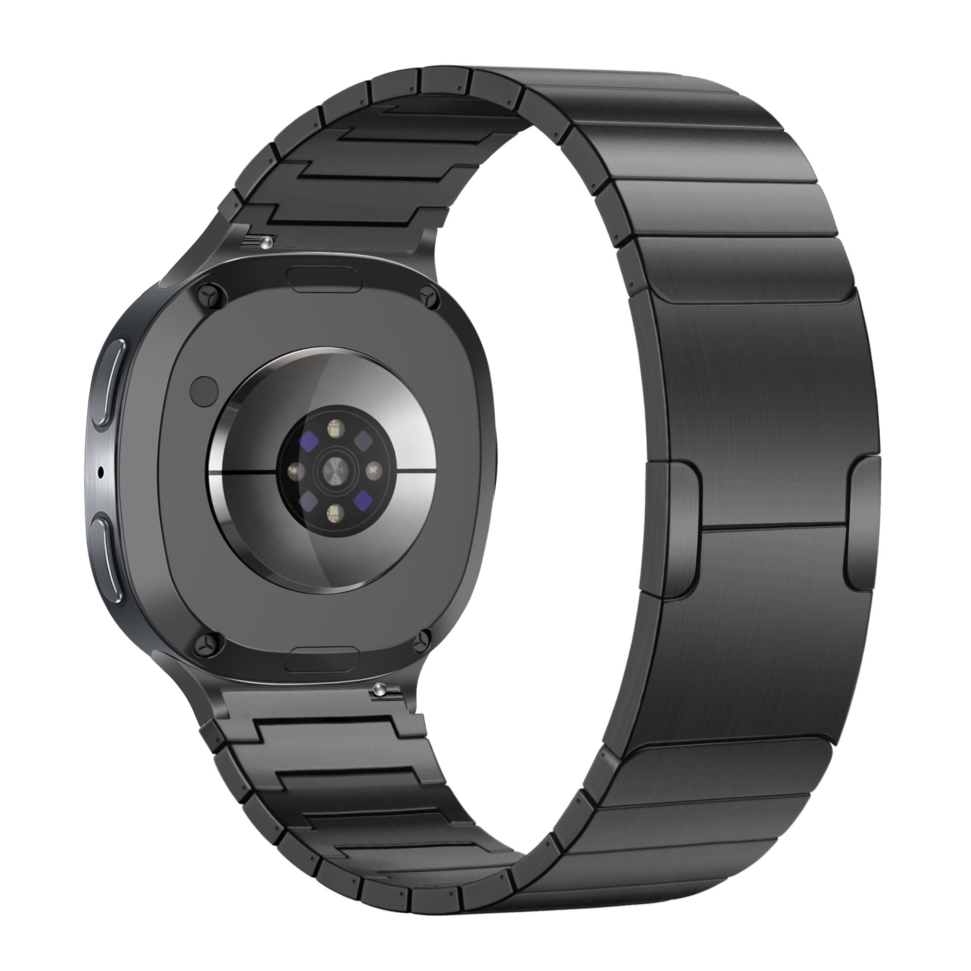 Bandz Samsung Galaxy Watch 8 Classic Titanarmband 'One Bead' (Schwarz)