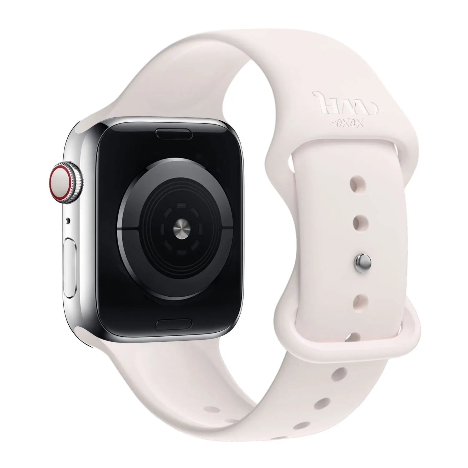 xoxo Wildhearts Apple Watch Silikonarmband (Beige)