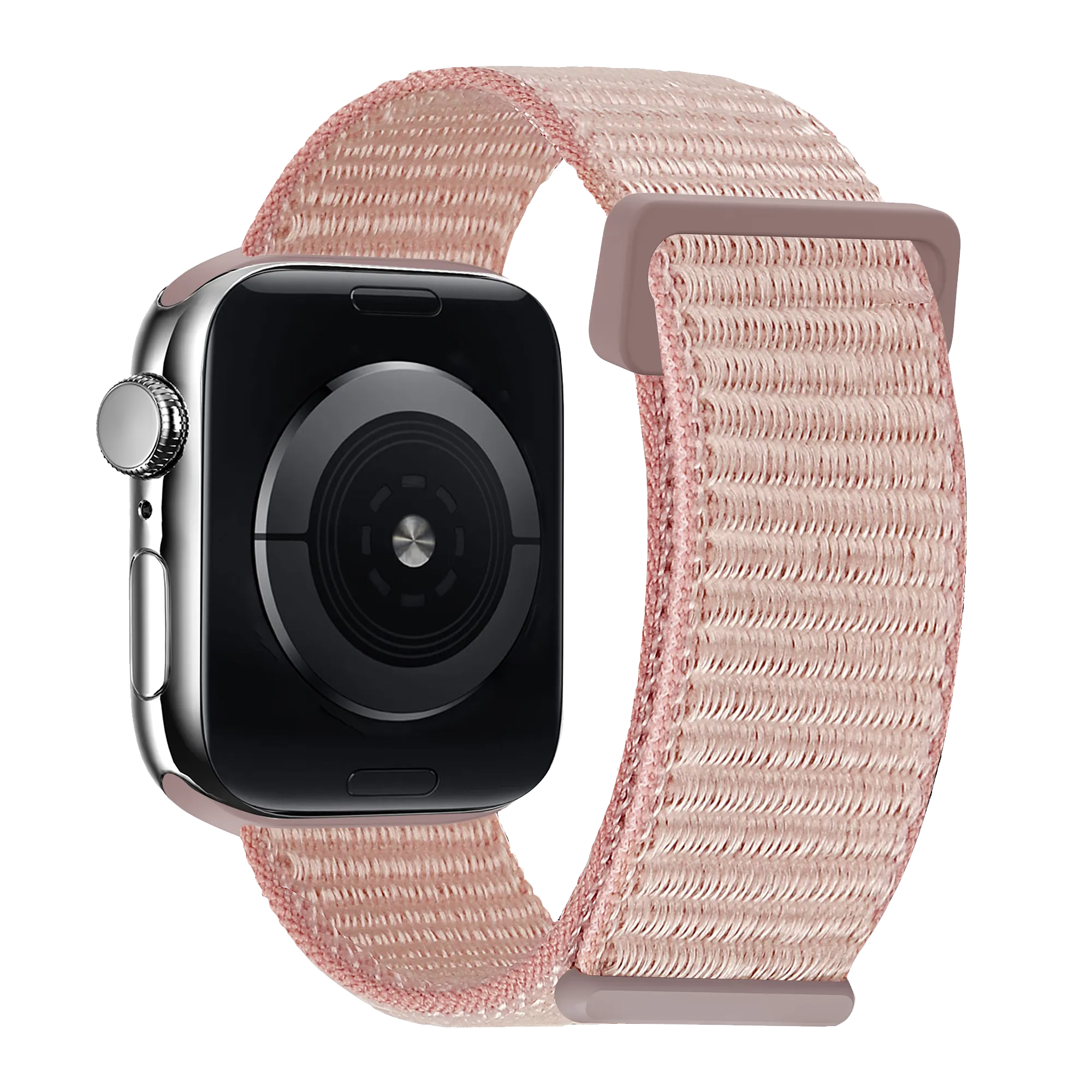 xoxo Wildhearts Apple Watch Nylonarmband (Rosa)