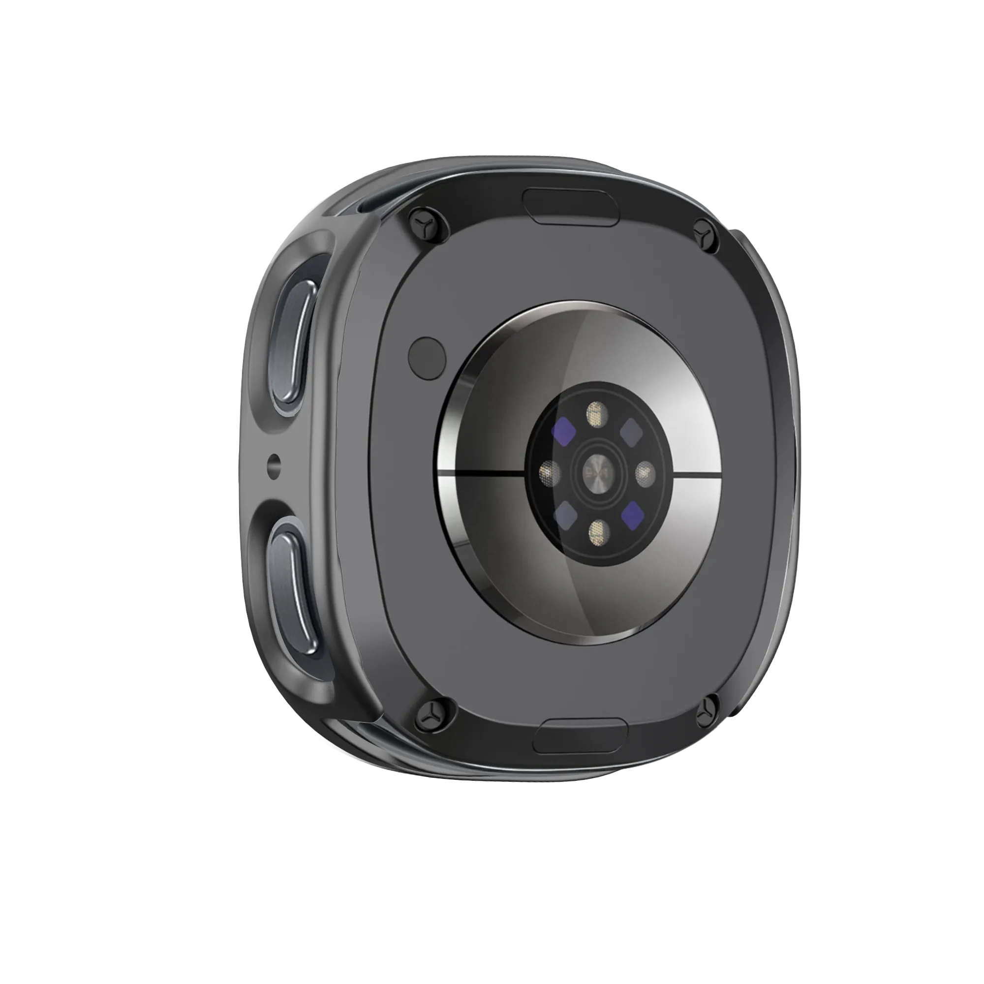 Bandz Samsung Galaxy Watch 8 - 44mm PC Hülle mit Glas (Titan Grau)