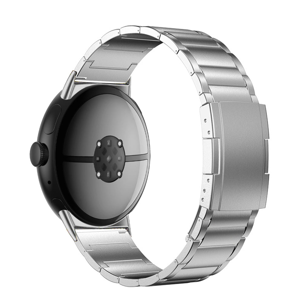 Google Pixel Watch 4 - 45mm Titanarmband (Silber)