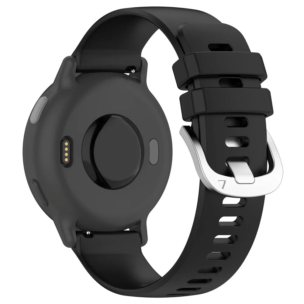 Coros Apex 4 - 42mm Klassisches Silikonarmband (Schwarz)