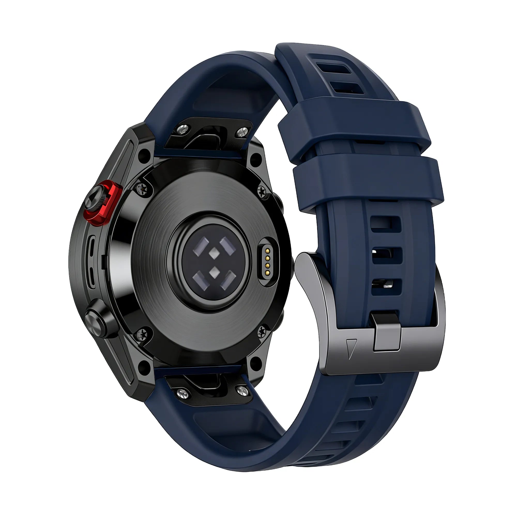 Bandz Garmin Fenix 5s / 6s Silikonarmband 'Classic' (Dunkel Blau)
