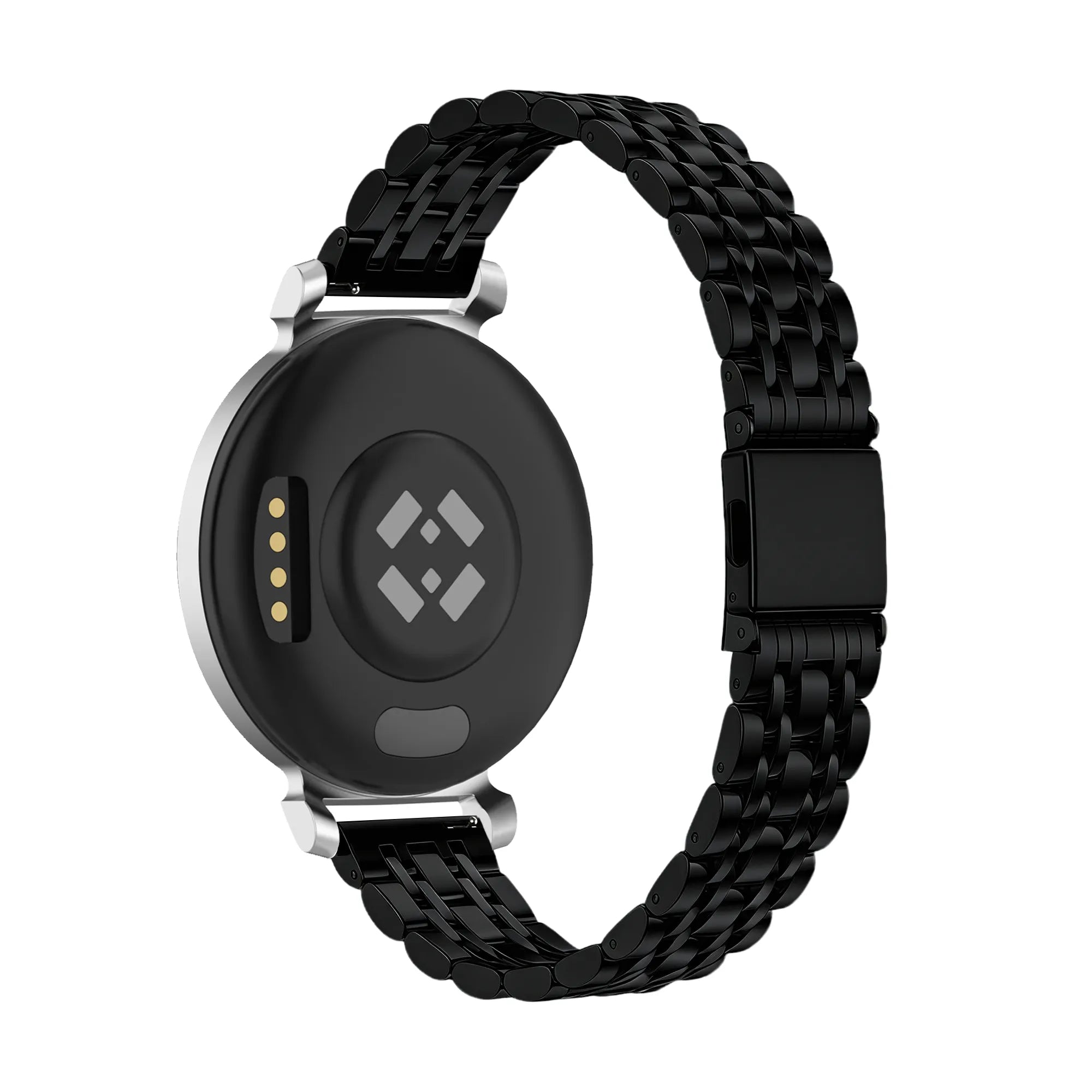 Bandz Zenwatch Lily Steel Strap 'Deluxe' (Black)