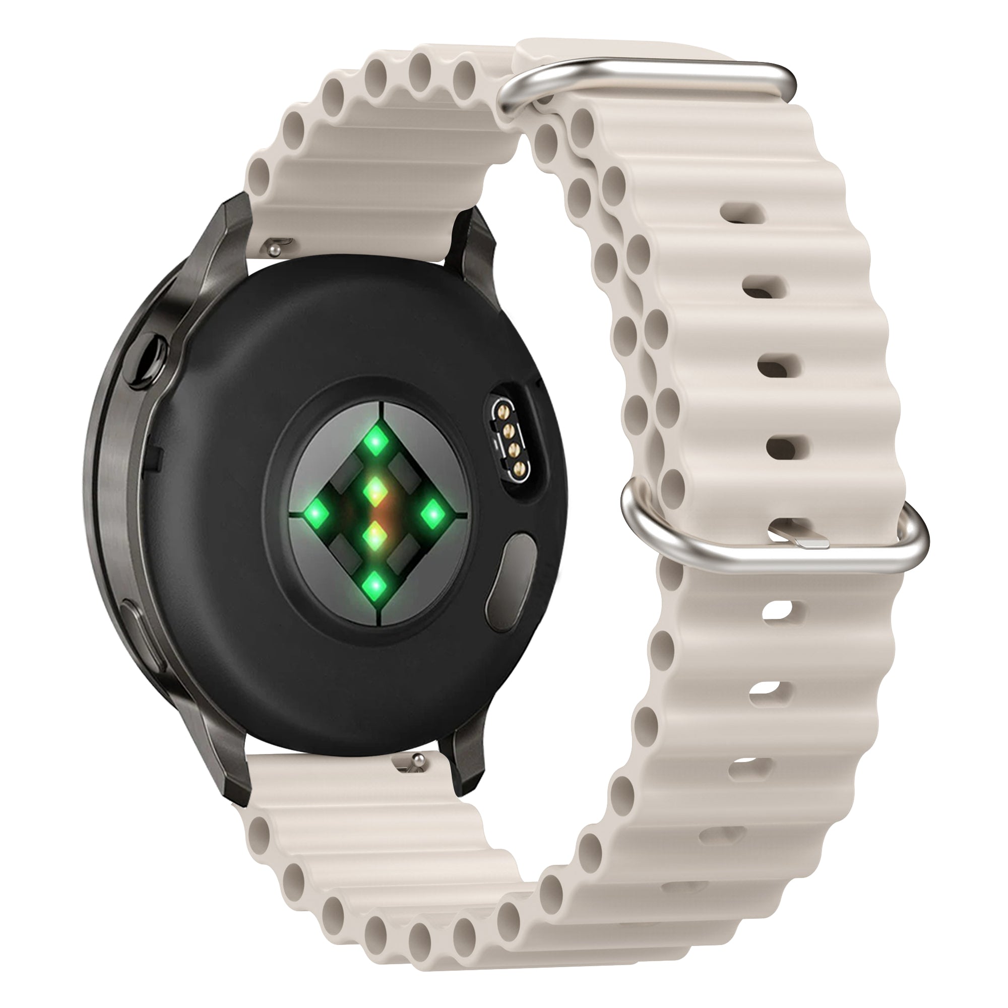 Bandz Garmin Vivomove 3 Ocean Armband 'Classic' (Beige)