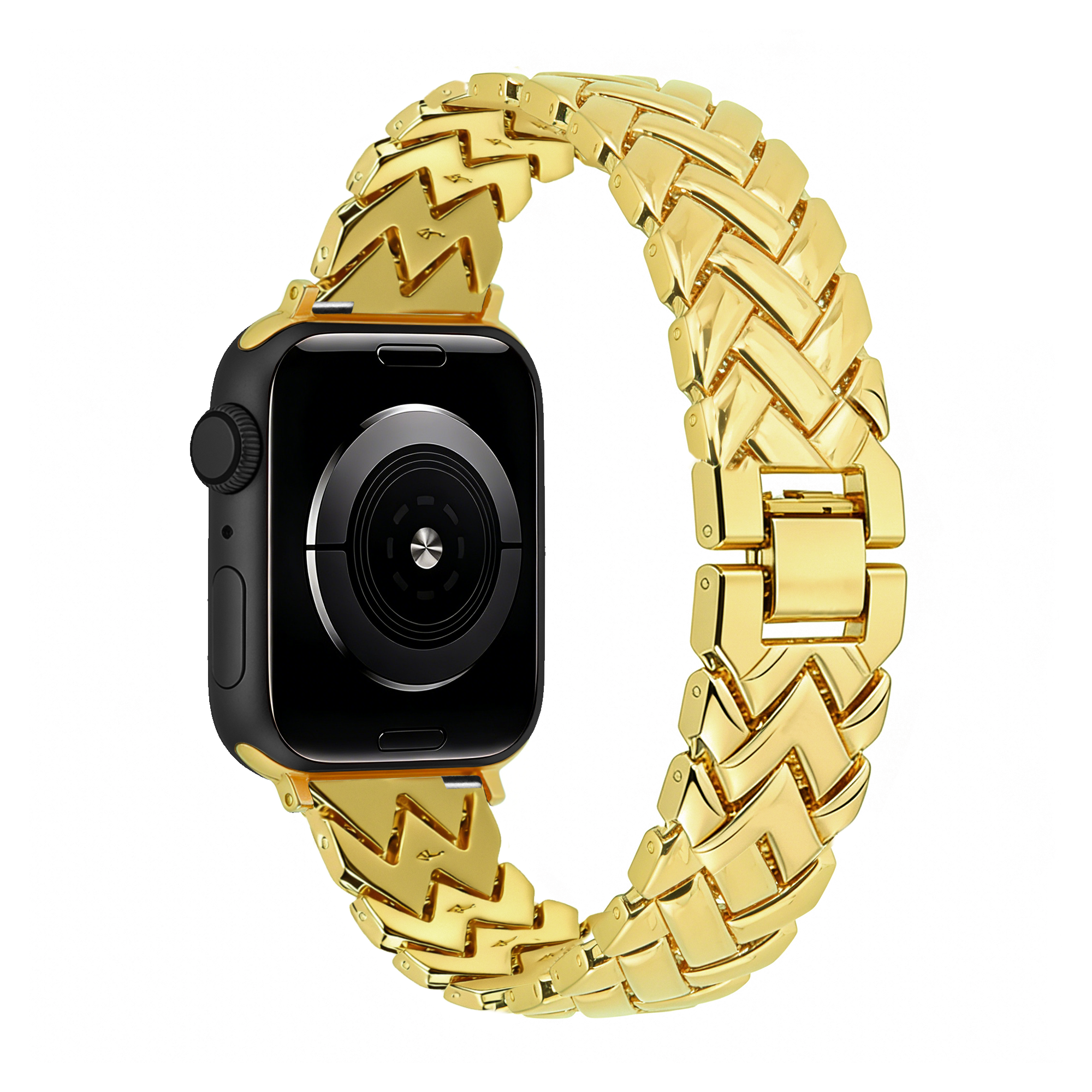 Bandz Apple Watch Metallarmband 'V-Type' (Gold)
