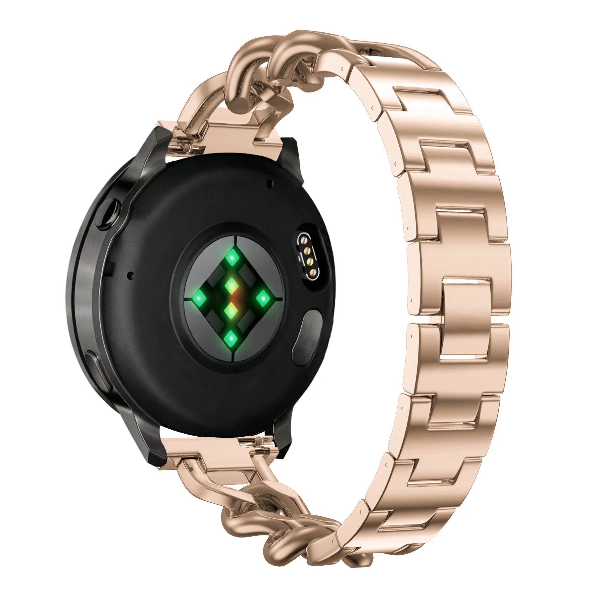 Bandz OnePlus Watch 3 - 43mm Metallarmband 'Chains' (Roségold)