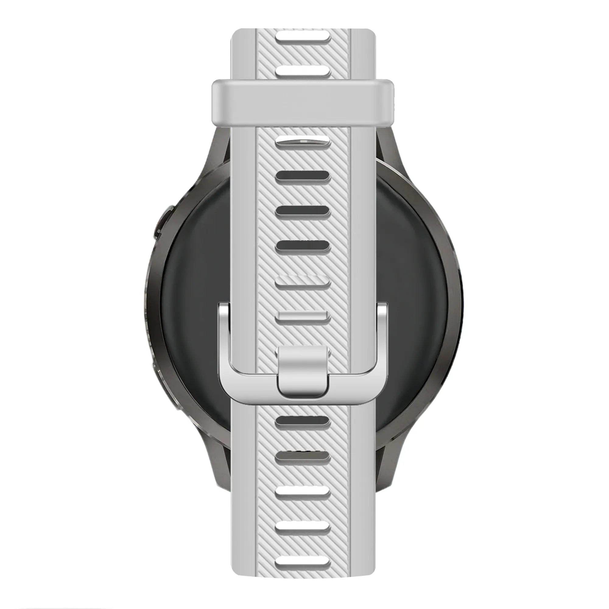 Bandz Garmin Forerunner 570 - 47mm Dual Buckled Sport Strap (Grey)
