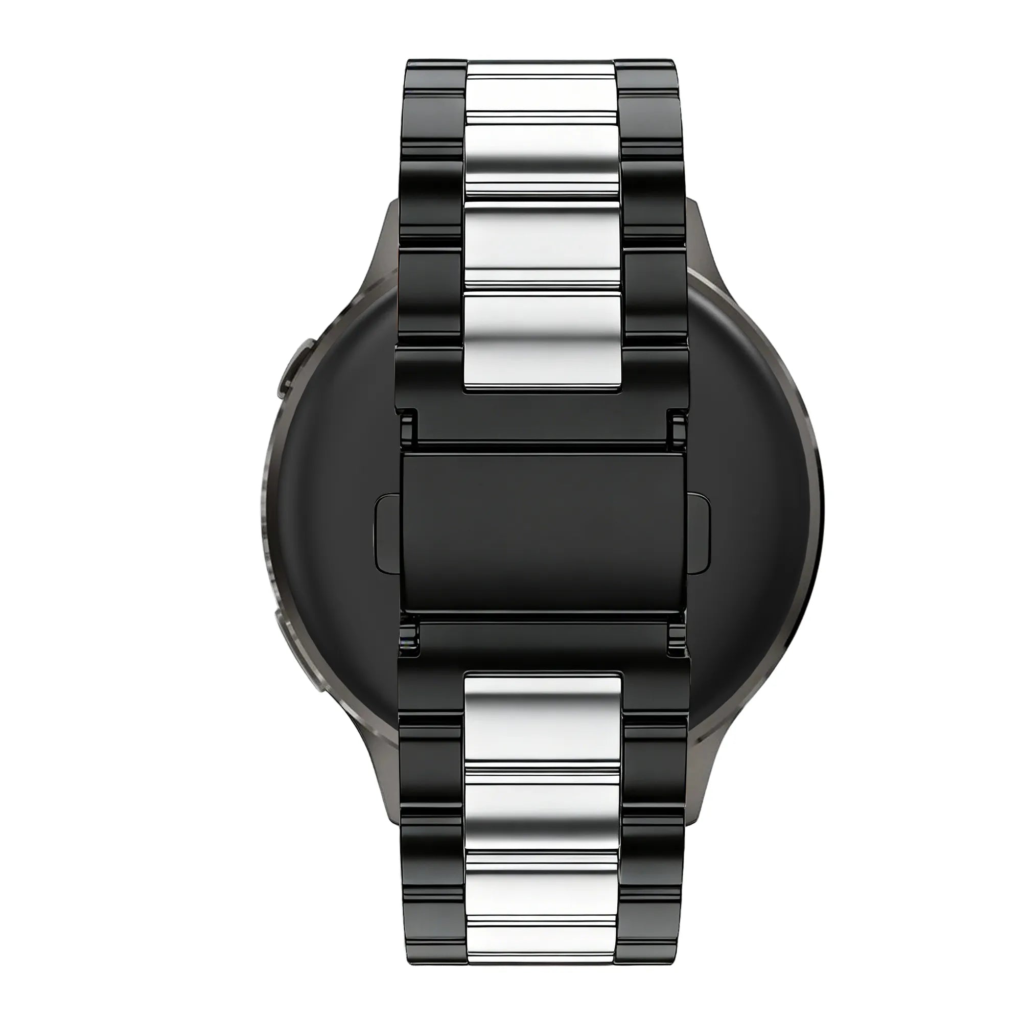 Bandz Garmin Venu 2 Steel Strap 'Classic' (Black/Silver)