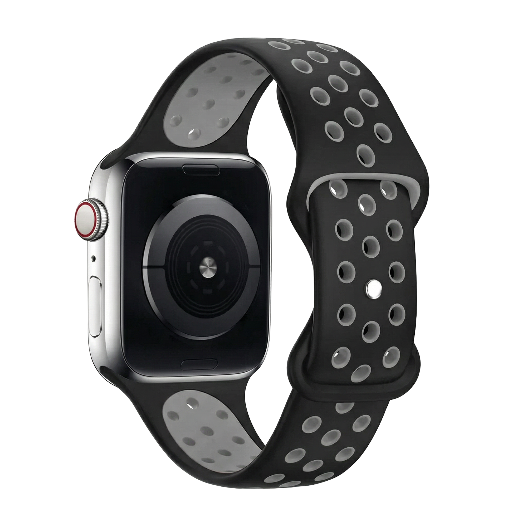 Apple Watch Ultra Armband Sport (Schwarz/Grau)