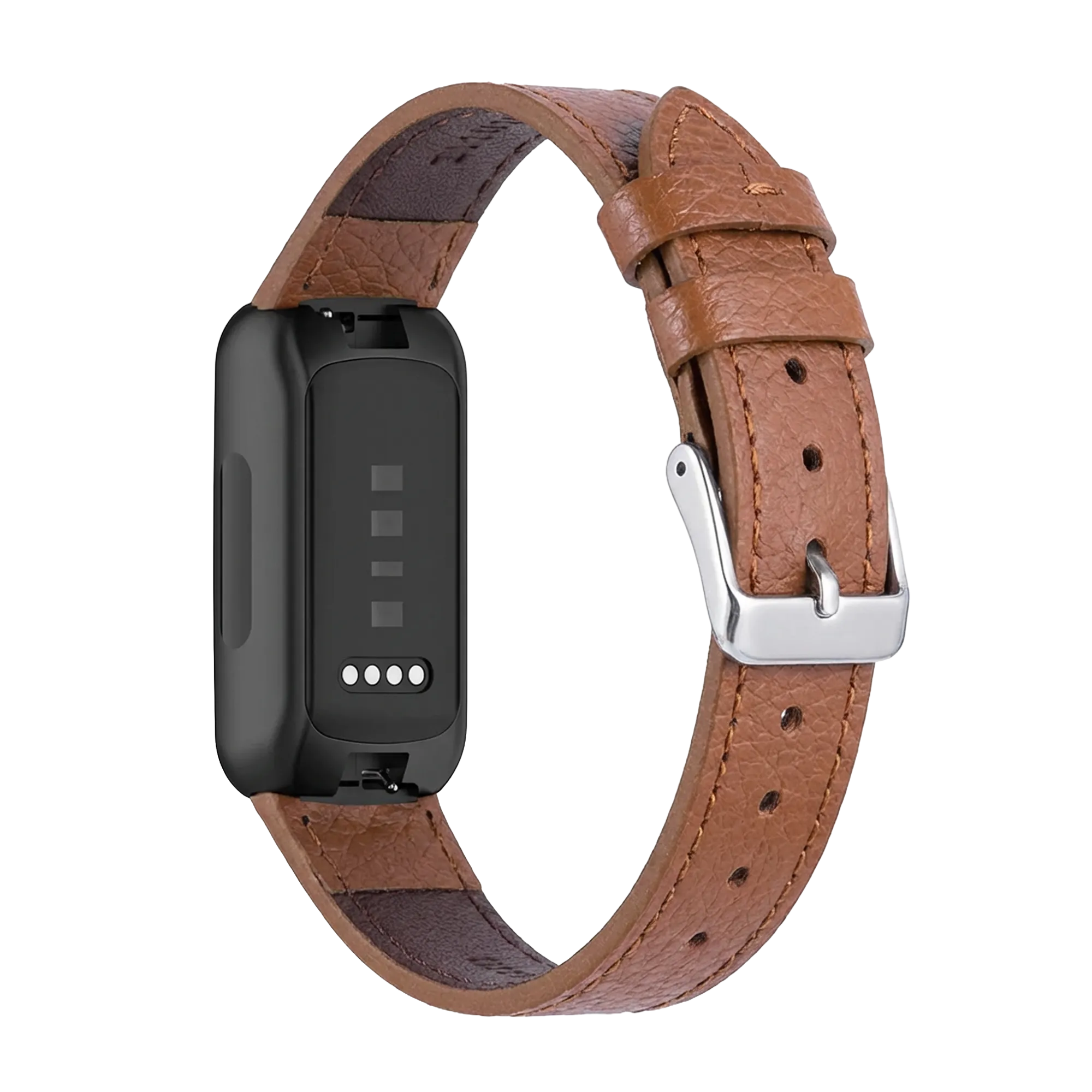 Fitbit Inspire 3 Lederarmband (Braun)