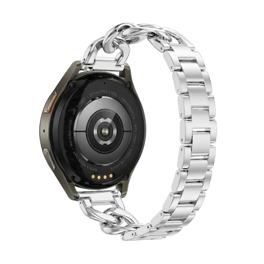 Amazfit GTR Mini Steel Chain Strap (Silver)