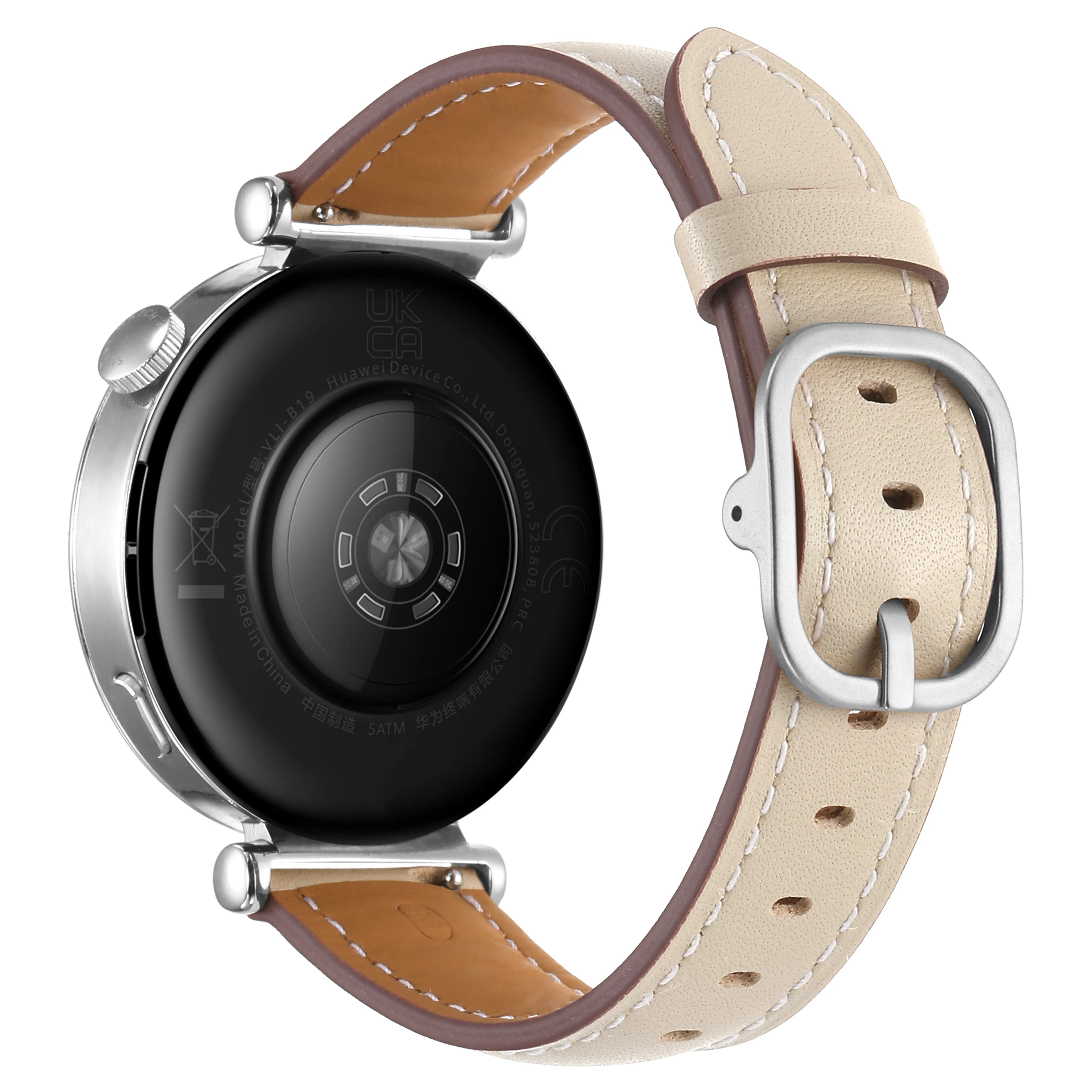 Fossil Gen 6 - 42mm Square Lederarmband (Polarstern)