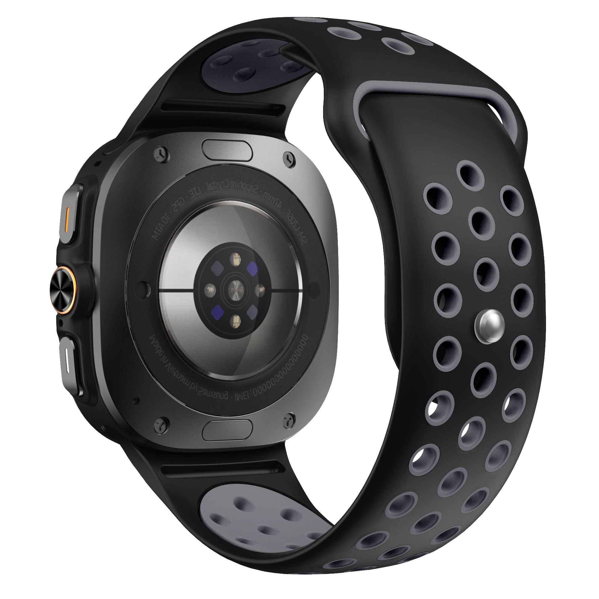 Samsung Galaxy Watch Ultra 2 Sport Strap (Black/Grey)