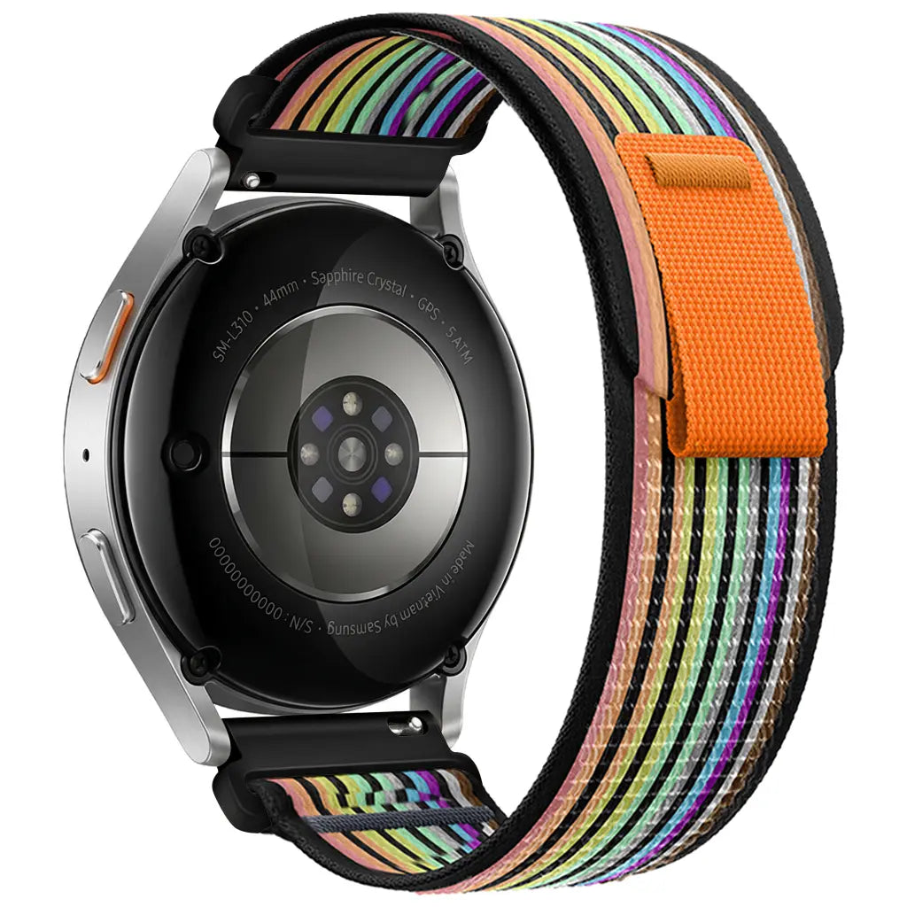 Polar Ignite 2 Trail Nylon Strap (Black/Colourful)