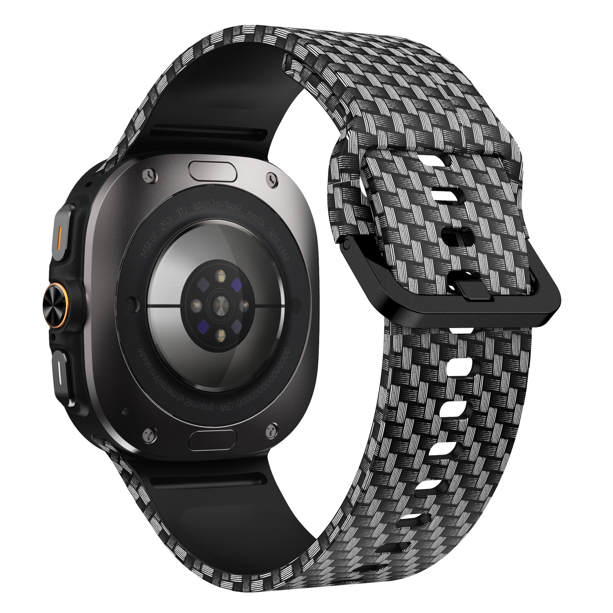 Carbon Fiber Samsung Galaxy Watch Ultra Silikonarmband