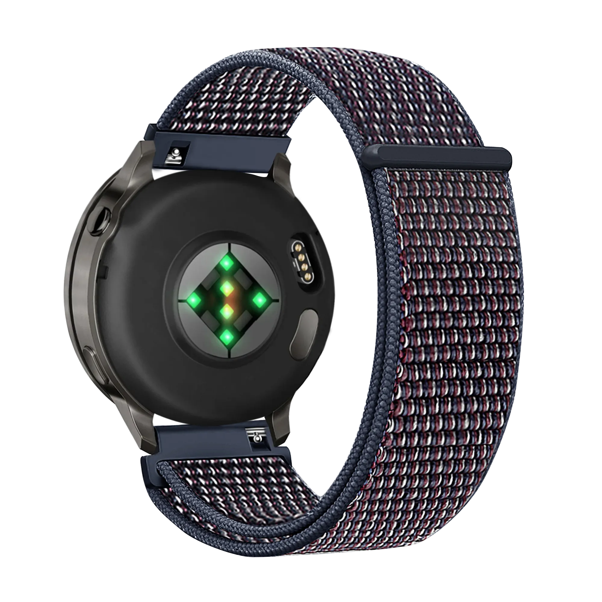 Bandz Garmin D2 Air X15 Nylon Loop Armband (Indigo Blau)