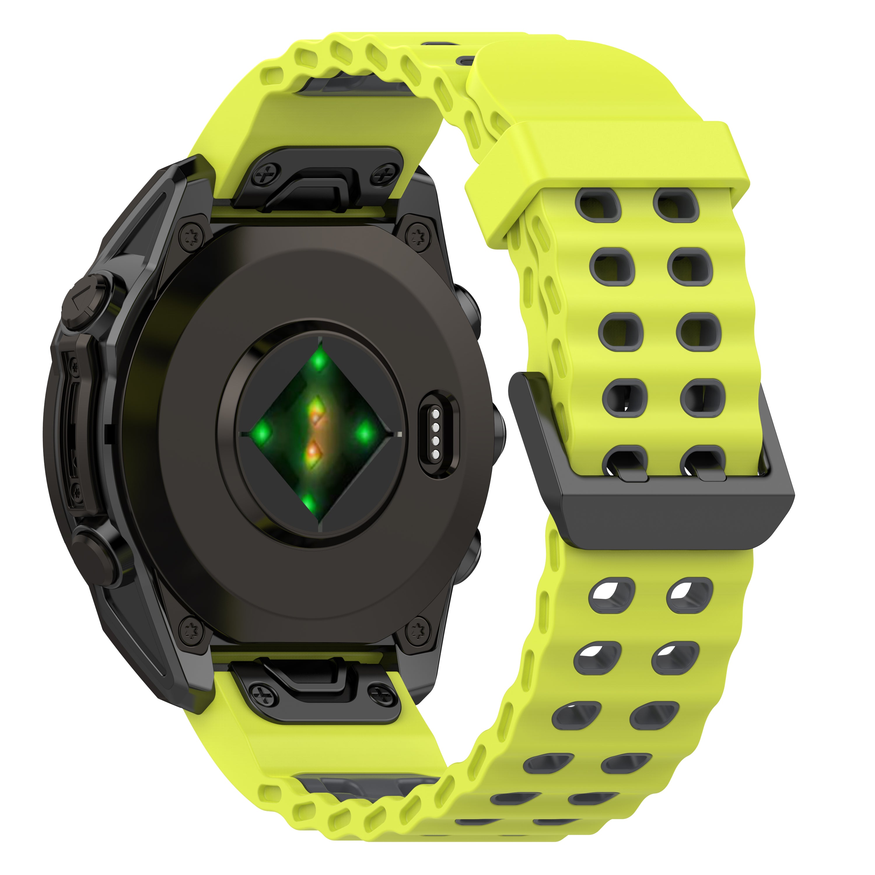 Garmin Tactix 7 Pro Wave Sportarmband (Limette/Dunkelgrau)