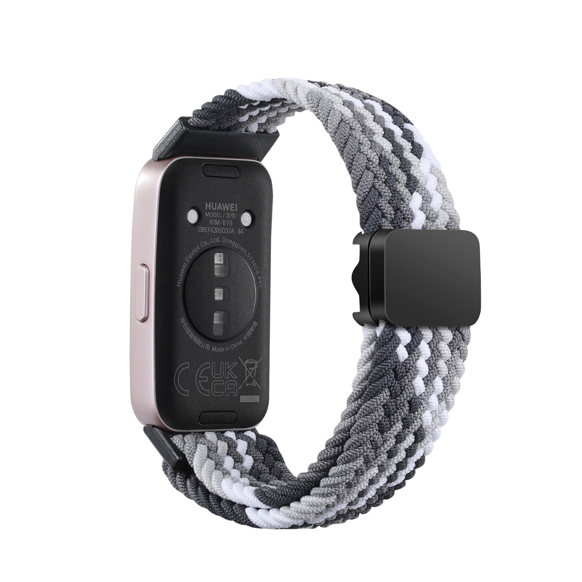 Huawei Band 10 Geflochtenes Armband (Mandala Schwarz)