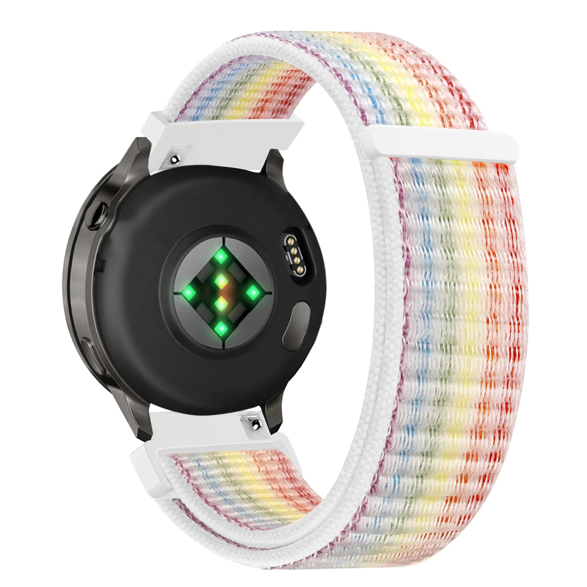 Bandz Garmin Bounce 2 Nylon Loop Armband (Mehrfarbig)