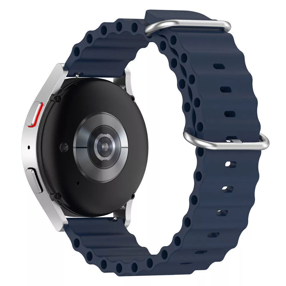 Huawei Watch 5 - 46mm Ocean Armband (Dunkel Blau)