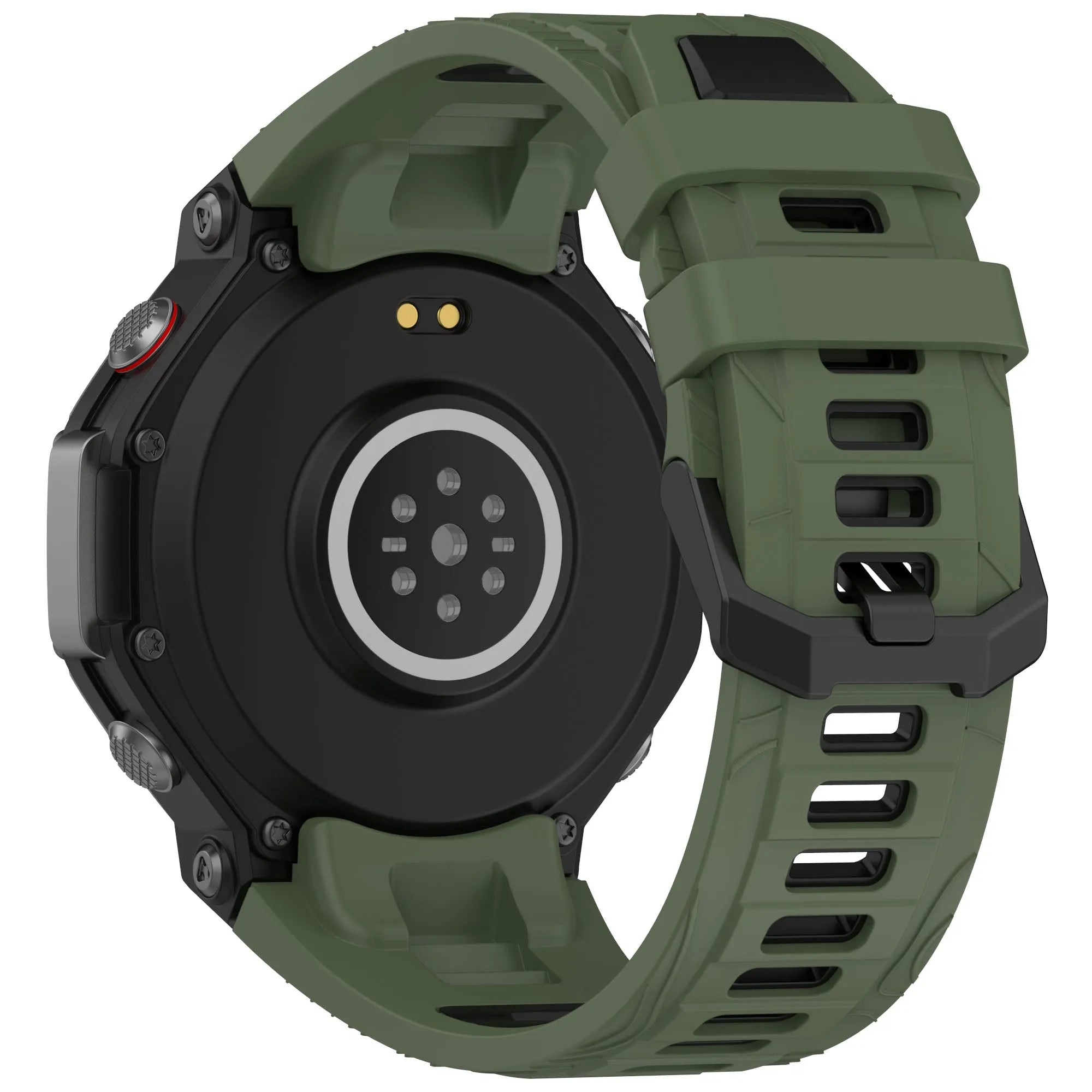 Amazfit T-Rex 3 Silikon-Sportarmband (Olivgrün/Schwarz)