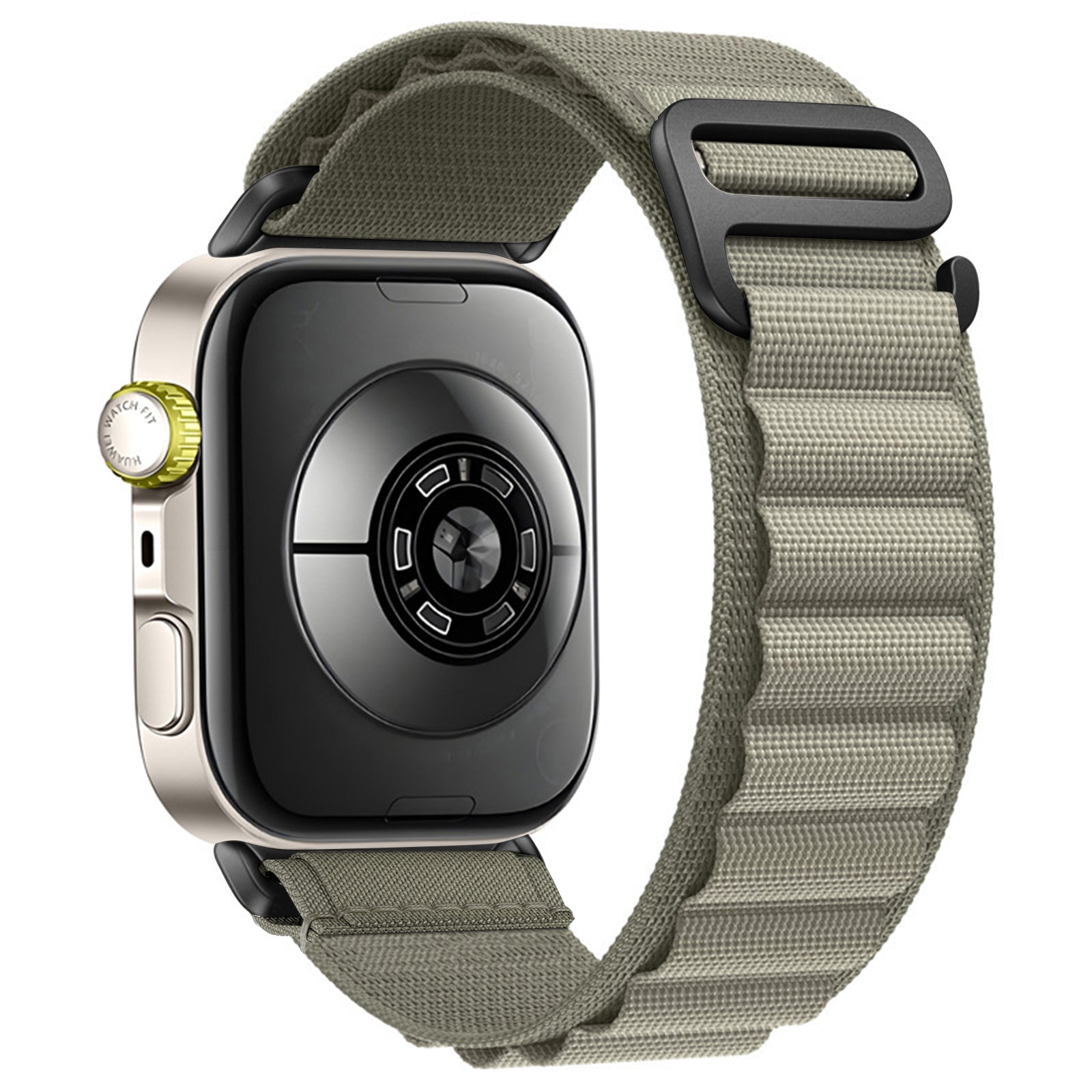Huawei Watch Fit 3 Alpine Nylon Armband (Olivgrün)